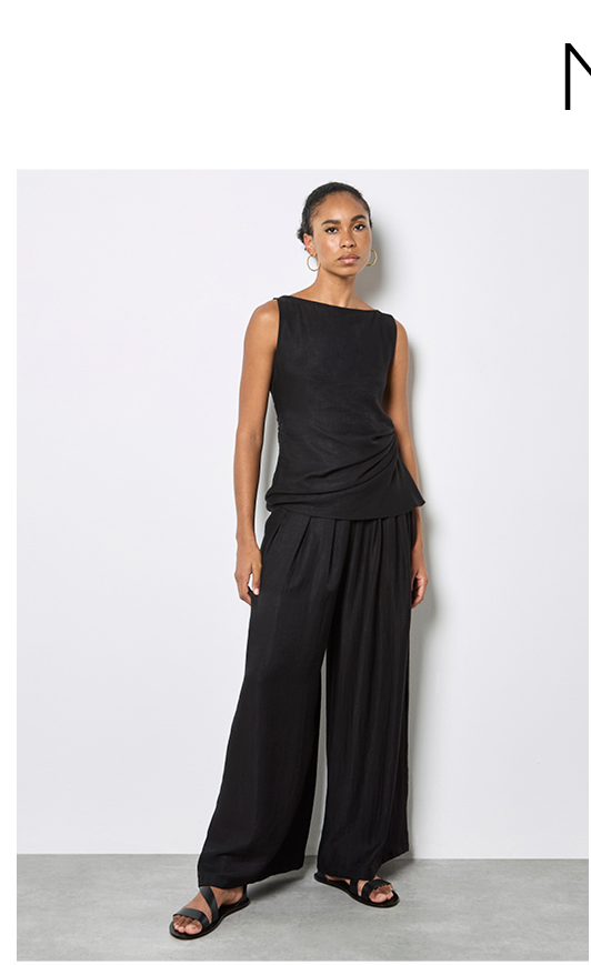 Side Knot Woven Top