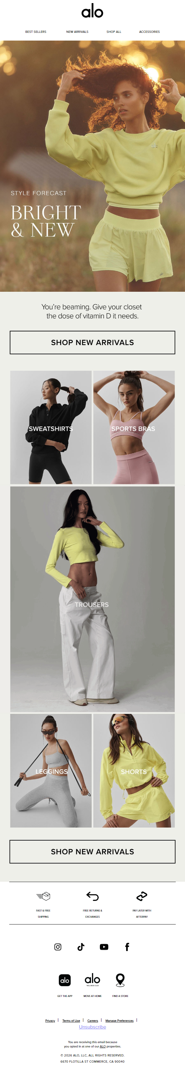 Newsletter preview: Style Forecast: Extra Bright