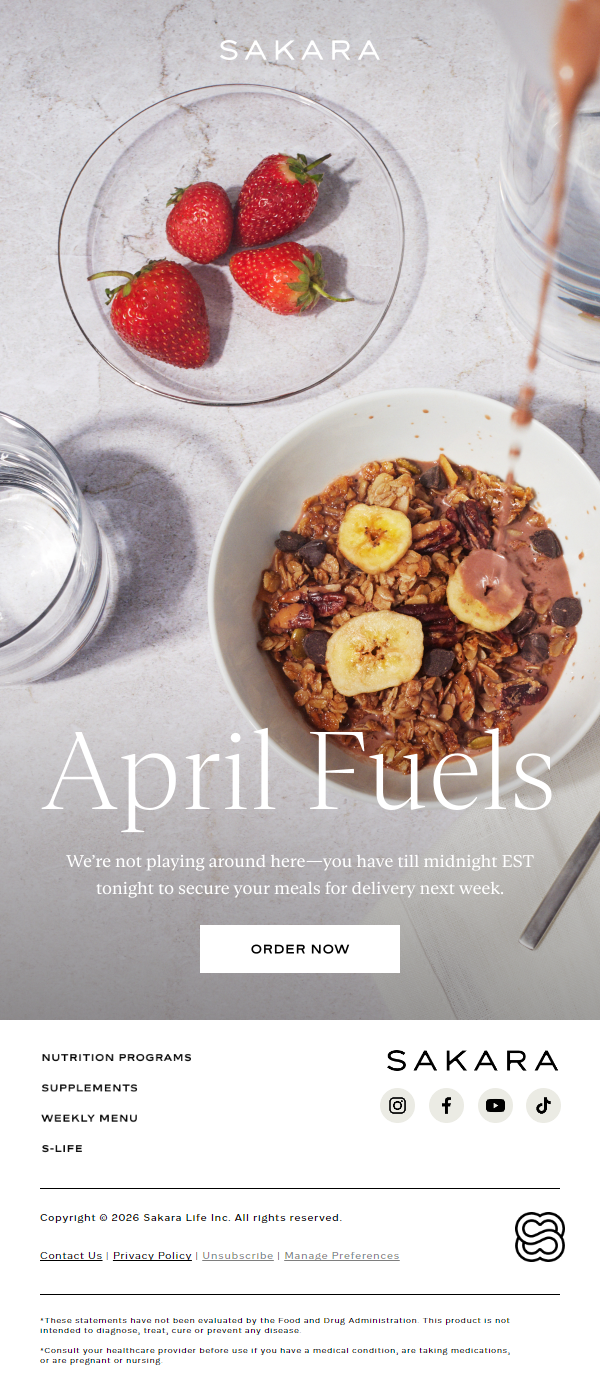 Newsletter preview: No Fooling: It’s Your Last Chance for Meals
