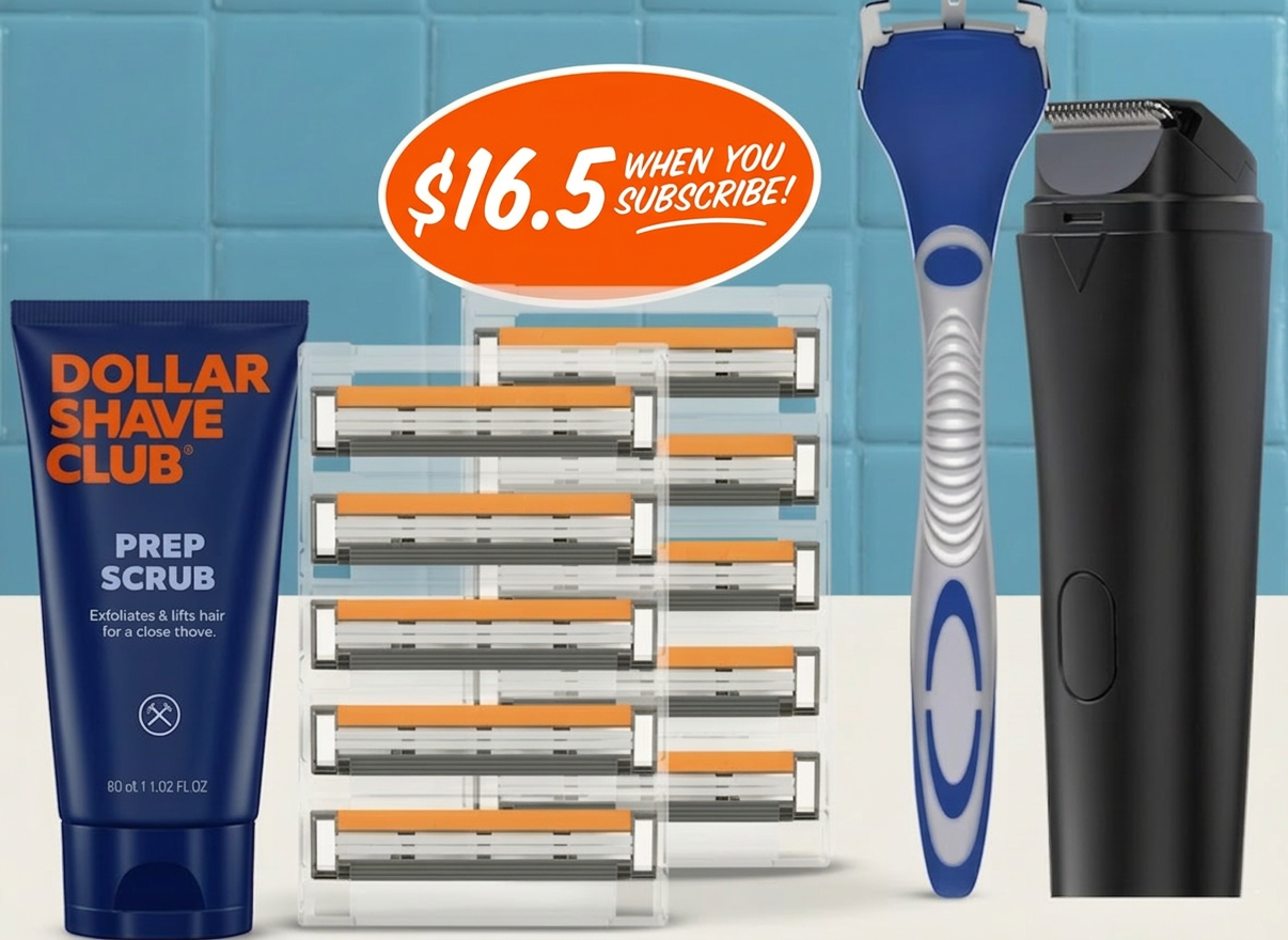 YOUR RAZOR MISSED YOU. WE BROUGHT GIFTS.