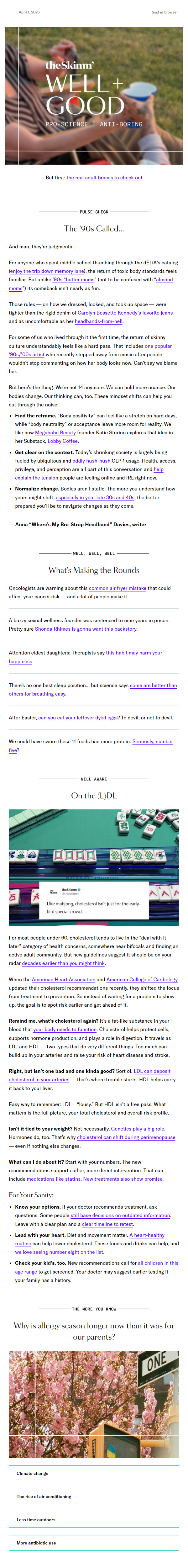 Newsletter preview: WTF is menopause mouth?