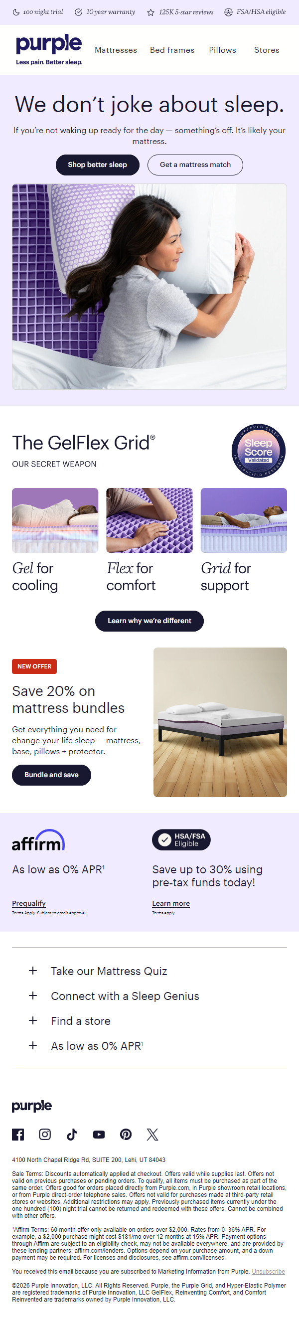 Newsletter preview: Is your sleep quality a joke?