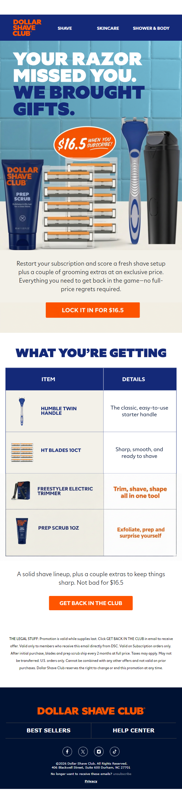 Newsletter preview: Wait… $16.50?!