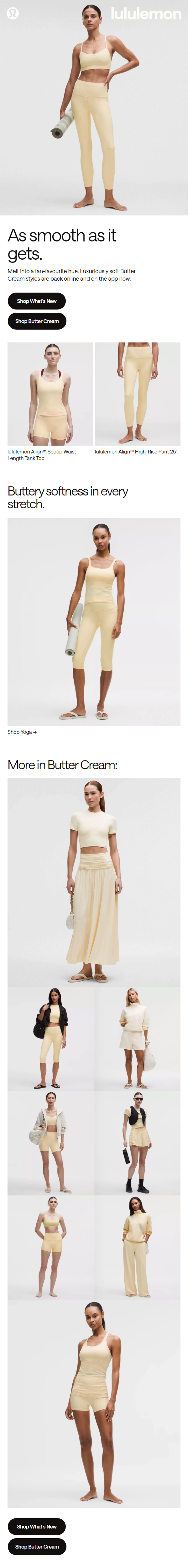 Newsletter preview: Spread the word: Butter Cream is back