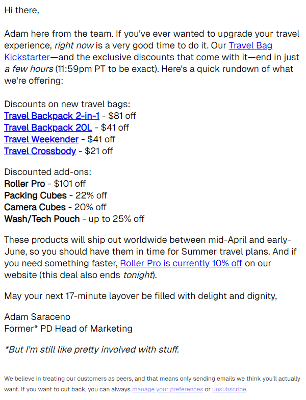Newsletter preview: Now we're for real.