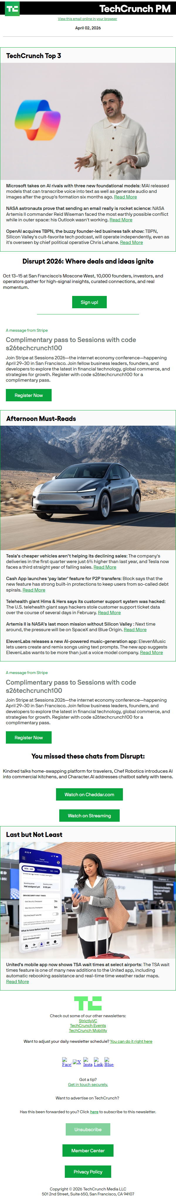 Newsletter preview: Microsoft takes on AI rivals with three new foundational models
