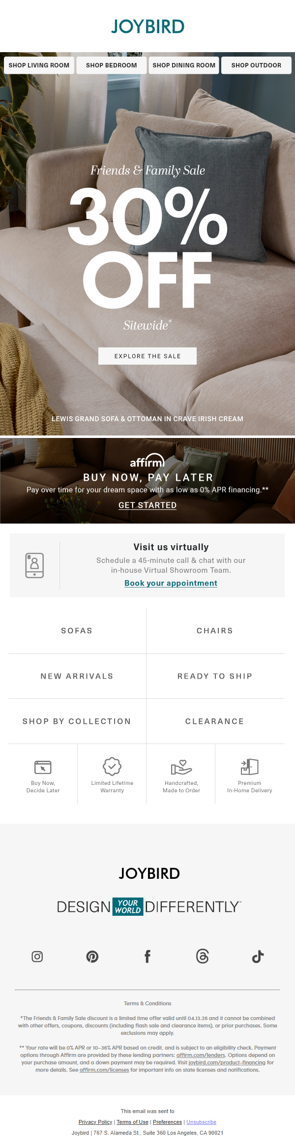 Newsletter preview: 🤝 Friends & Family Sale starts today!