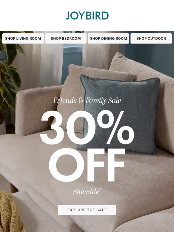 🤝 Friends & Family Sale starts today!