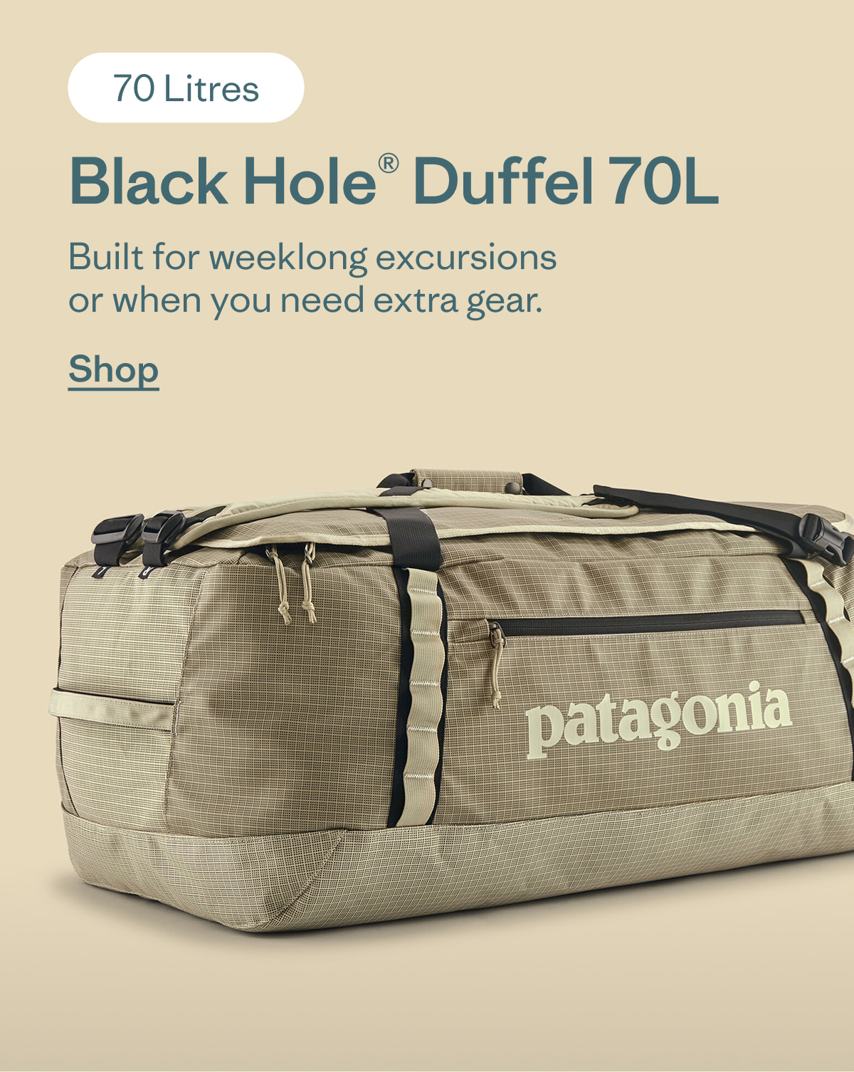Black Hole Duffel 70L