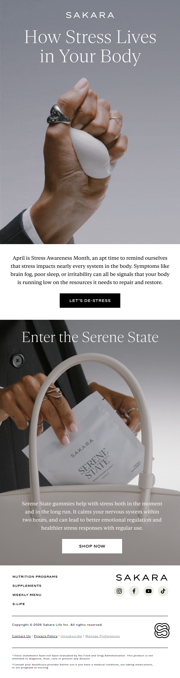 Newsletter preview: It’s Stress Awareness Month