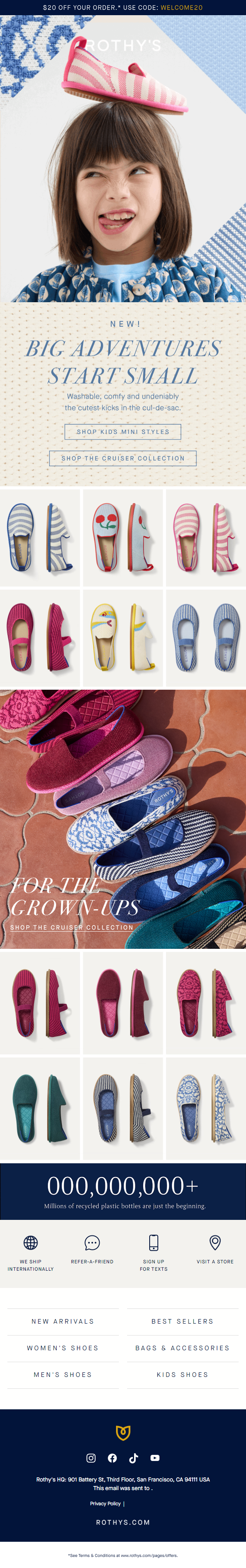 Newsletter preview: NEW Mini Loafers & Mary Janes 😍