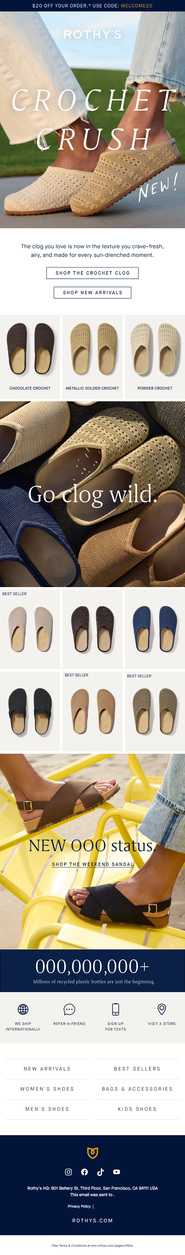 Newsletter preview: Oh hey, NEW Crochet Clog. 👋
