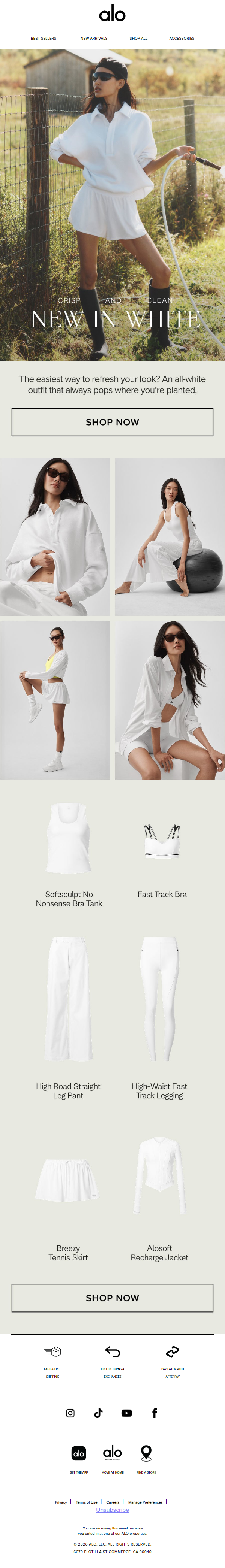 Newsletter preview: New Styles to Refresh Your Look