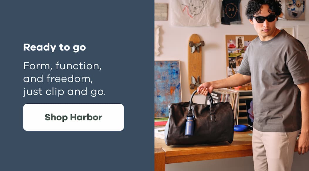 Ready to go. Form, function, and freedom, just clip and go. | Shop Harbor
