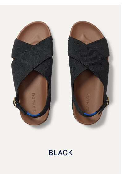 Weekend Sandal-Black