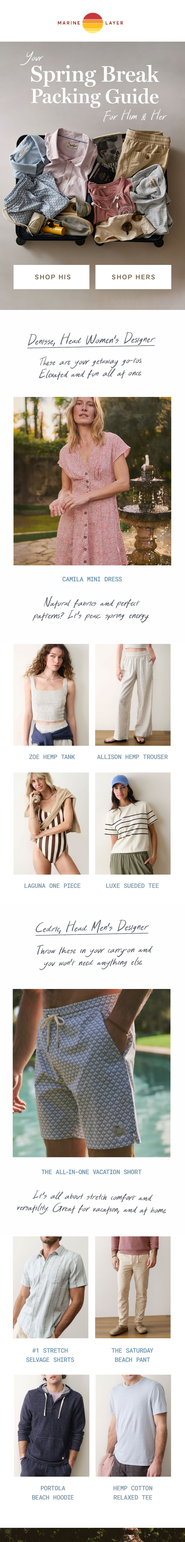 Newsletter preview: Two Words: Spring Break Guide