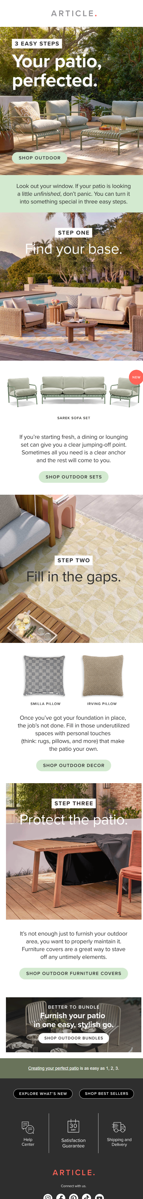 Newsletter preview: Make the perfect patio