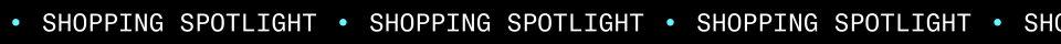 shopping spotlight