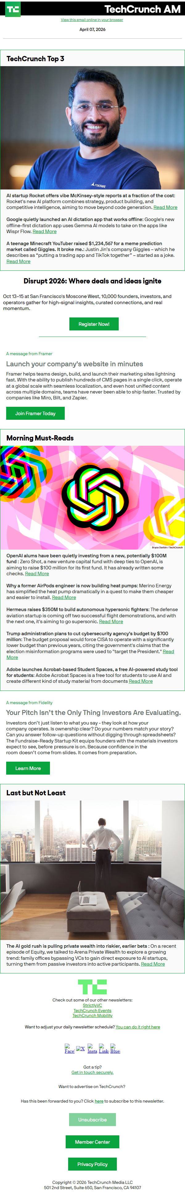 Newsletter preview: AI startup Rocket offers vibe McKinsey-style reports at a fraction of the cost