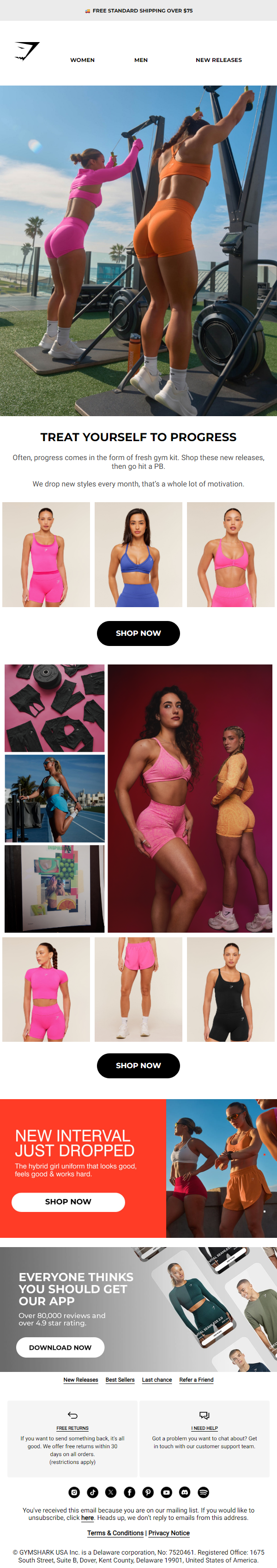 Newsletter preview: This month’s new drops 😎