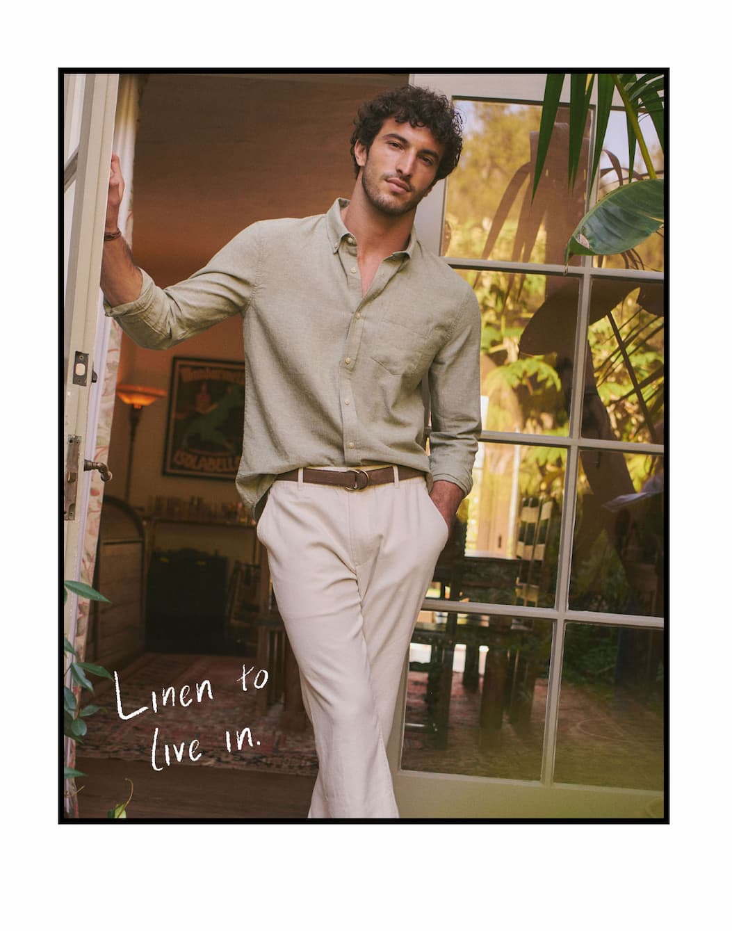 Linen to live in.