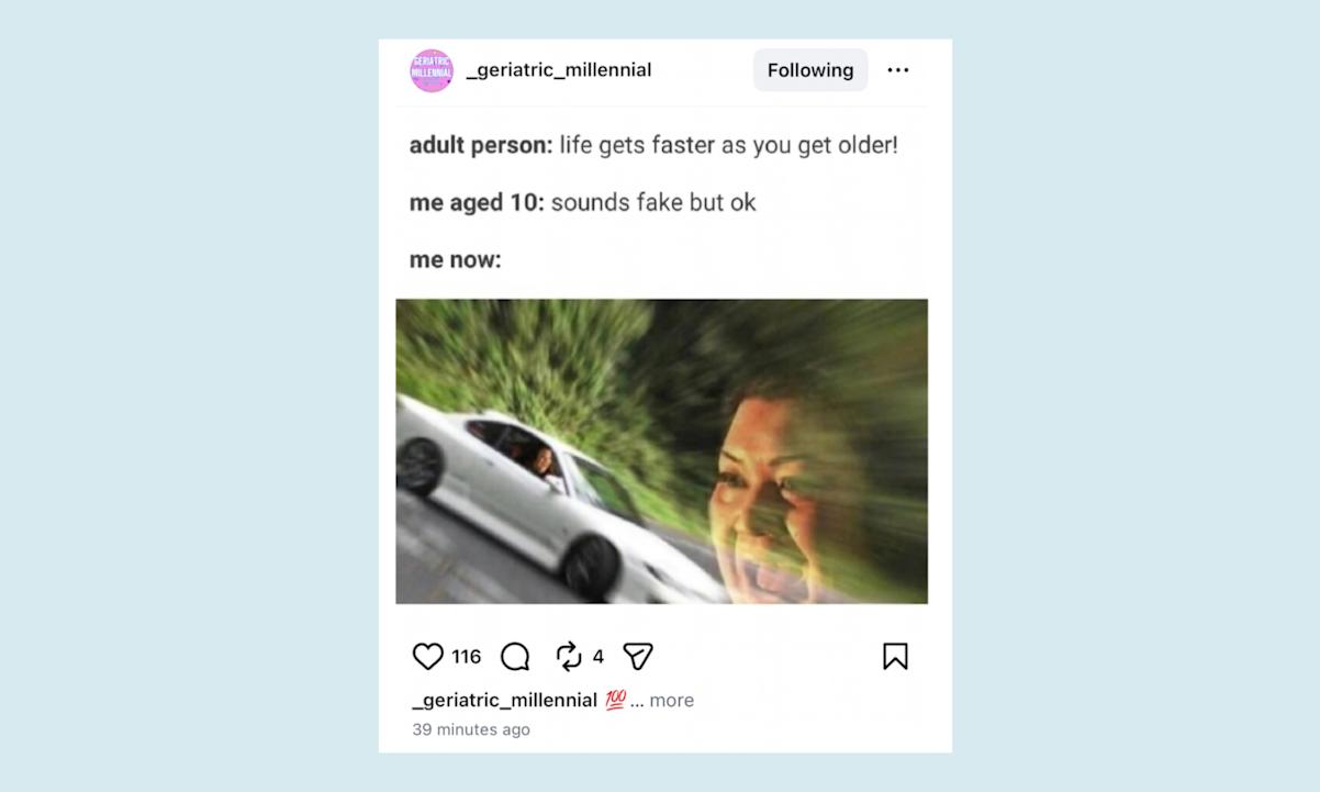 life moves pretty fast