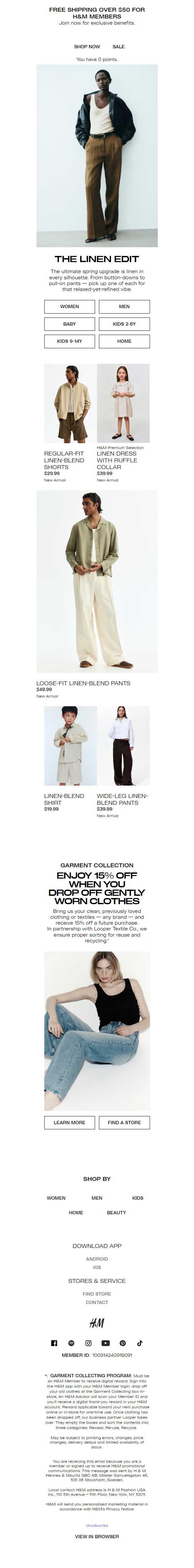 Newsletter preview: Linen is a whole mood this season