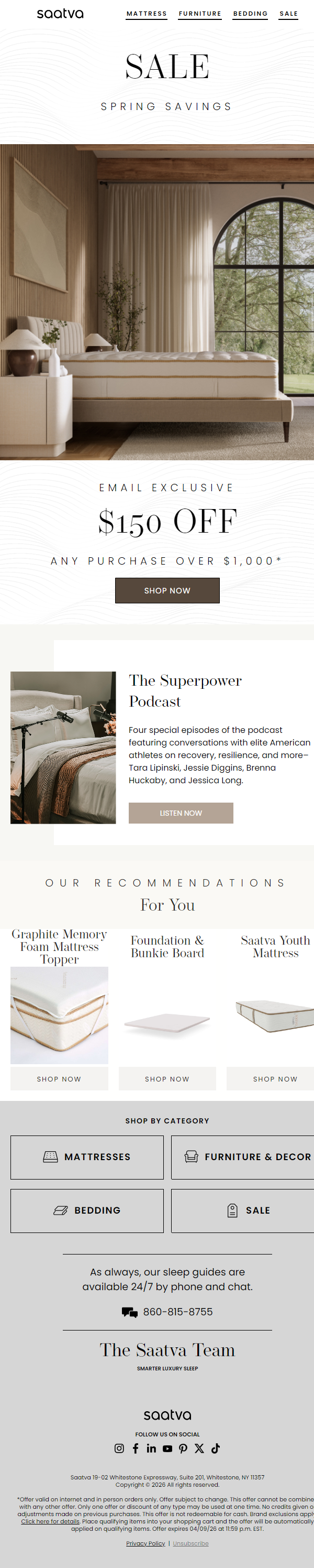 Newsletter preview: Open Your VIP Offer for Your Best Sleep Yet