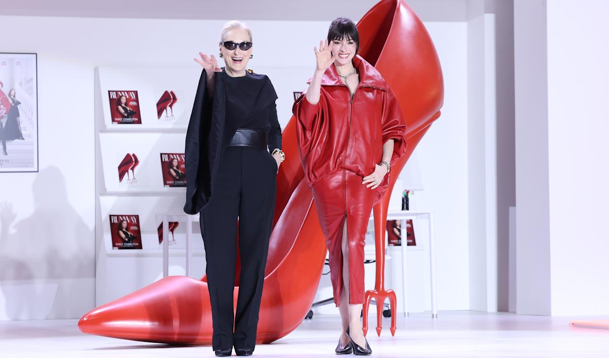 Anne Hathaway and Meryl Streep attend 'The Devil Wears Prada 2'