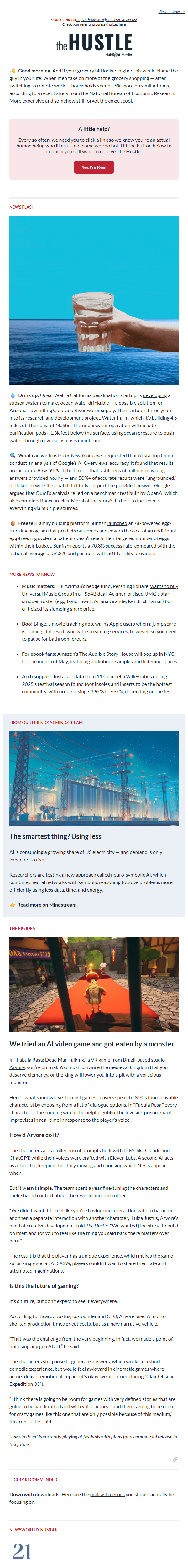 Newsletter preview: 🤖  LARPing with AI