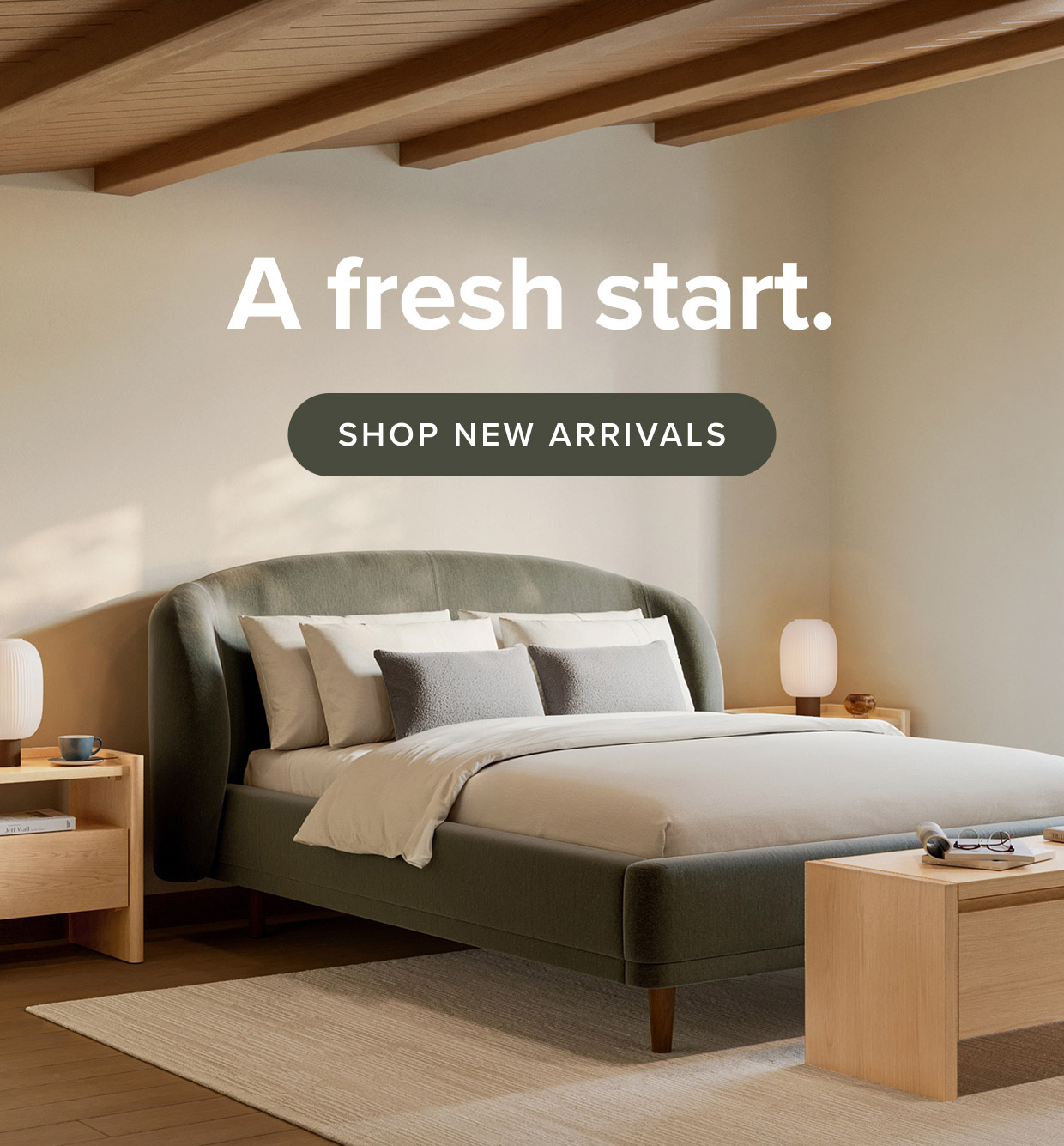 A fresh start: shop new arrivals.