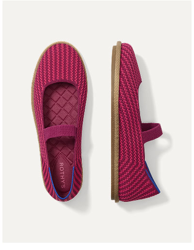 Cruiser Mary Jane Raspberry Stripe