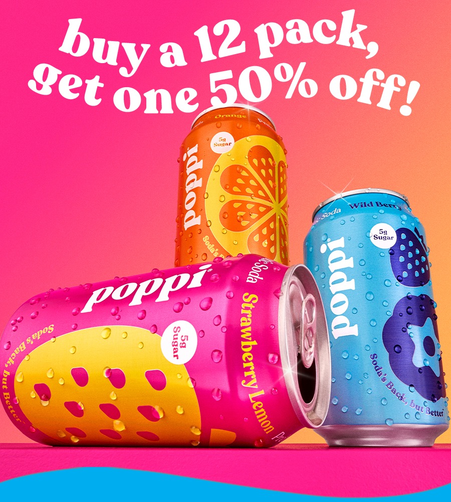 buy a 12 pack, get one 50% off! 