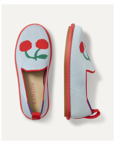 The Mini Loafer Cherry Blue