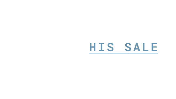 His Sale