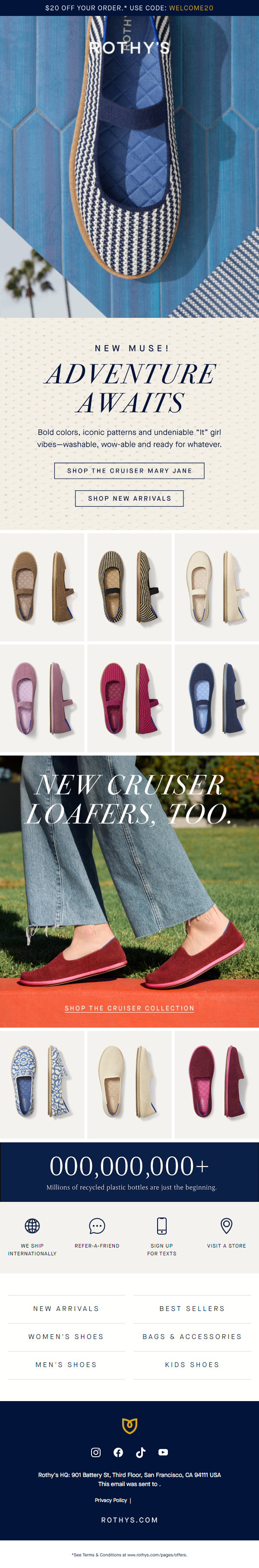 Newsletter preview: NEW DROP! The Cruiser Mary Jane