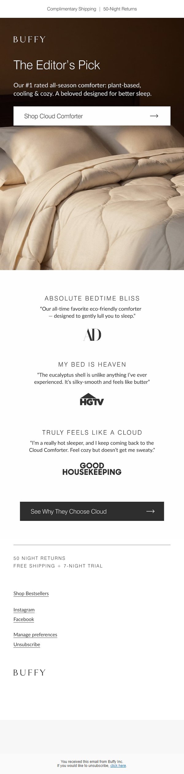 Newsletter preview: The Bedding Editors Quietly Obsess Over