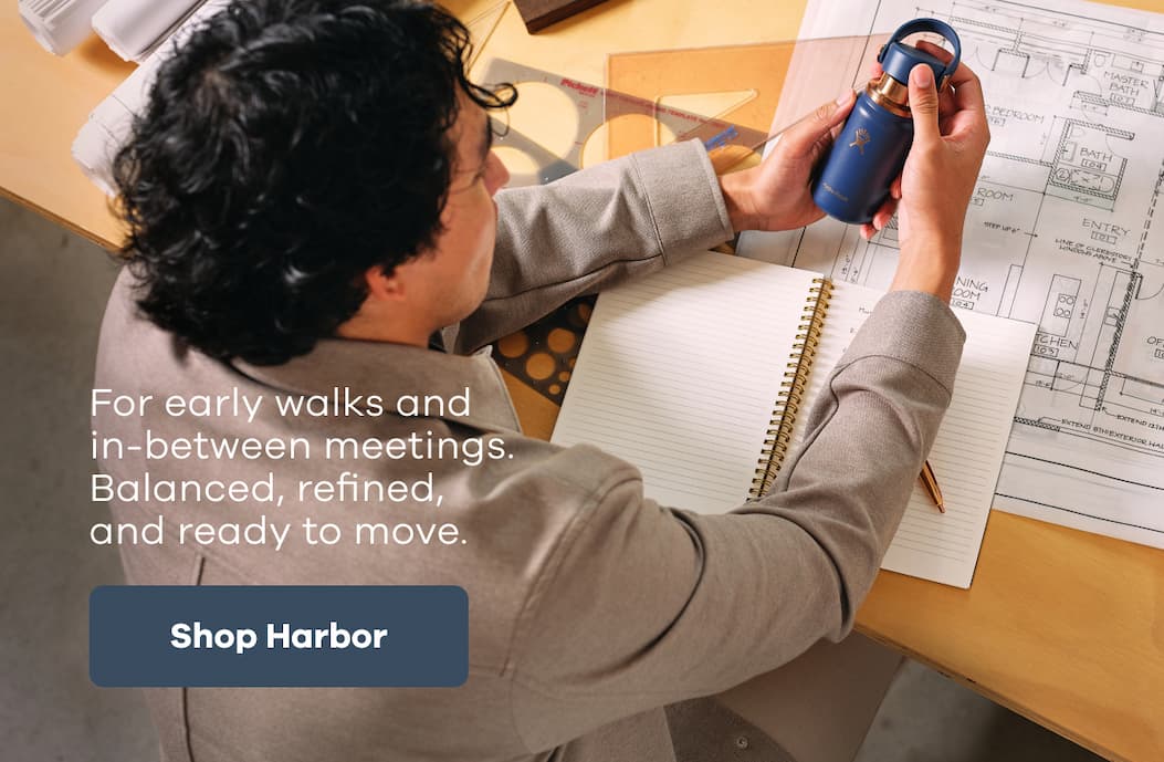 For early walks and in-between meetings. Balanced, refined, and ready to move. | Shop Harbor