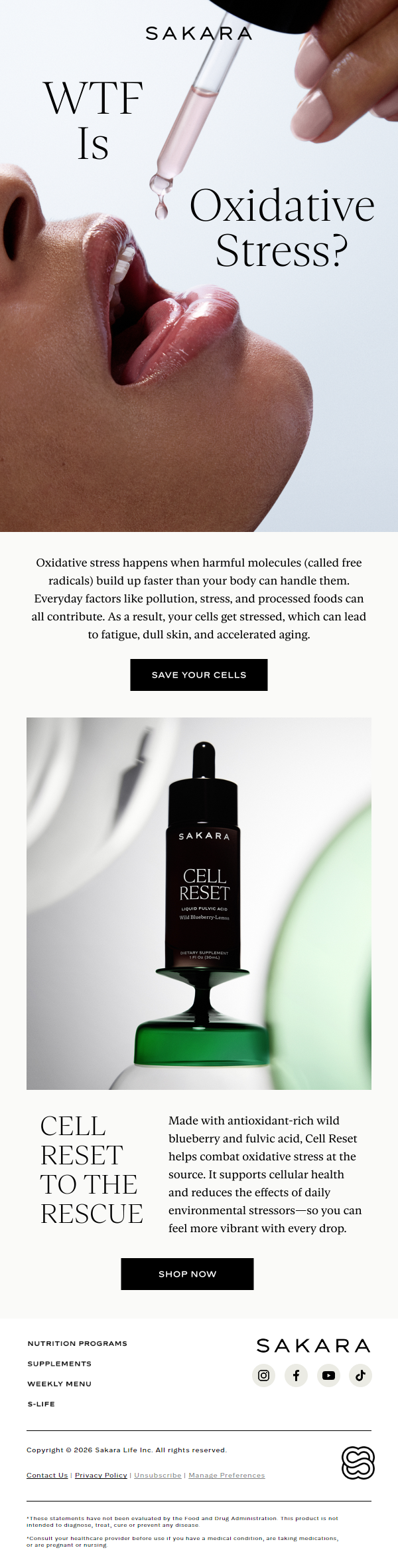 Newsletter preview: WTF is Oxidative Stress?
