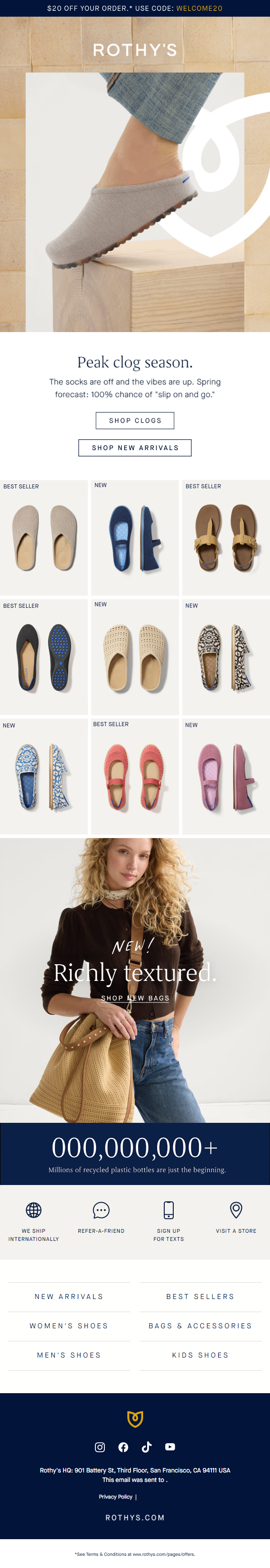Newsletter preview: Spring is kinda our thing.
