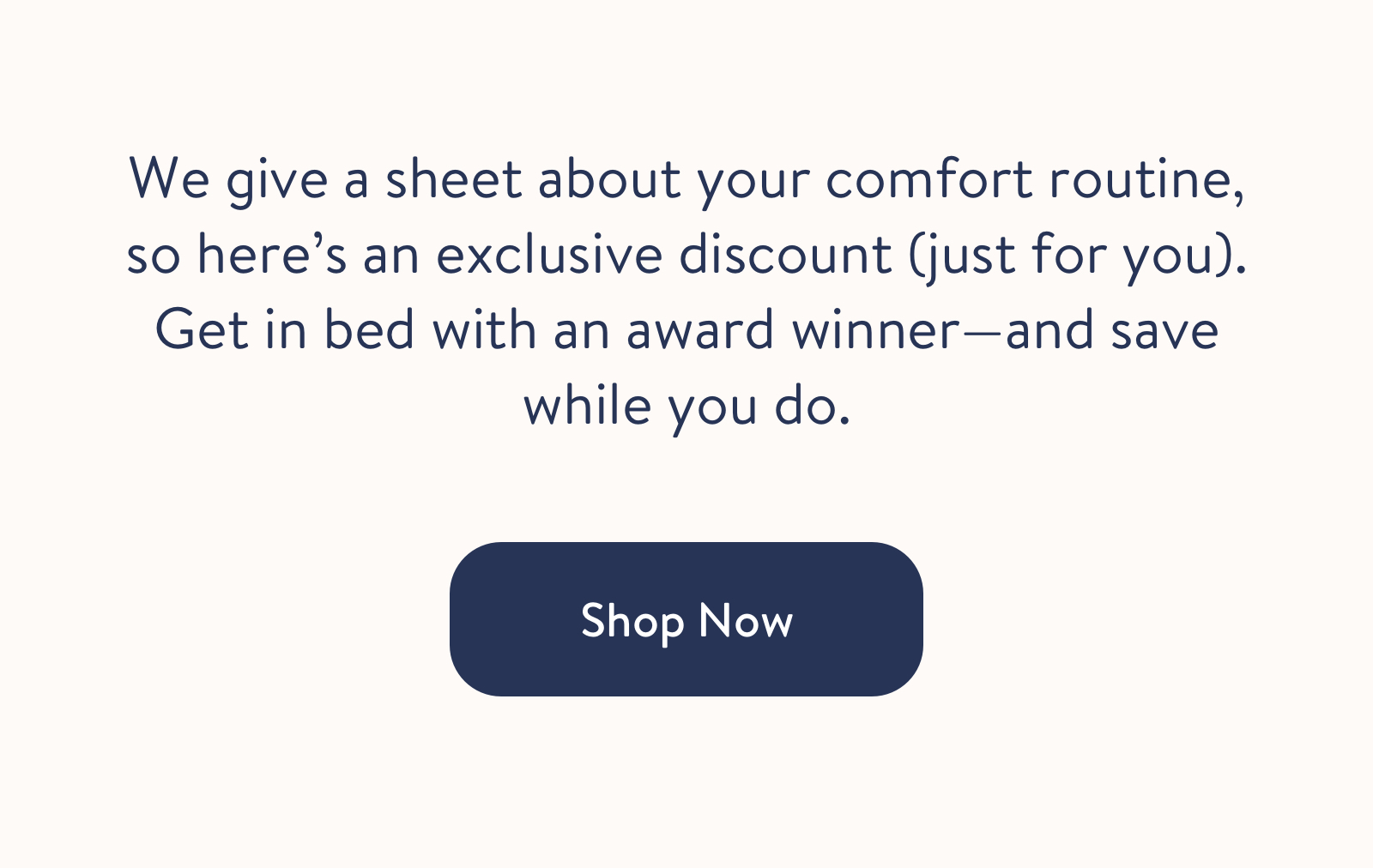 Surprise we have a deal for you