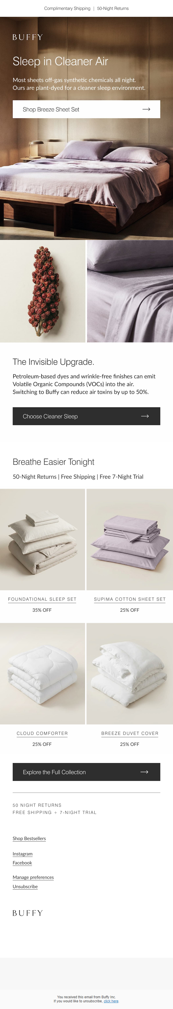 Newsletter preview: Do you know what's in your bedding's dye?