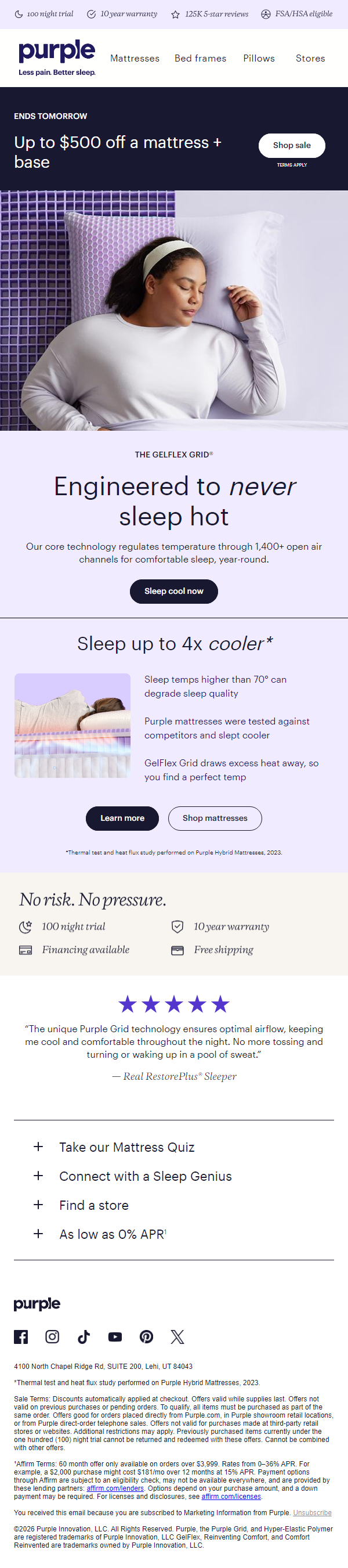 Newsletter preview: Is hot sleep creeping in?