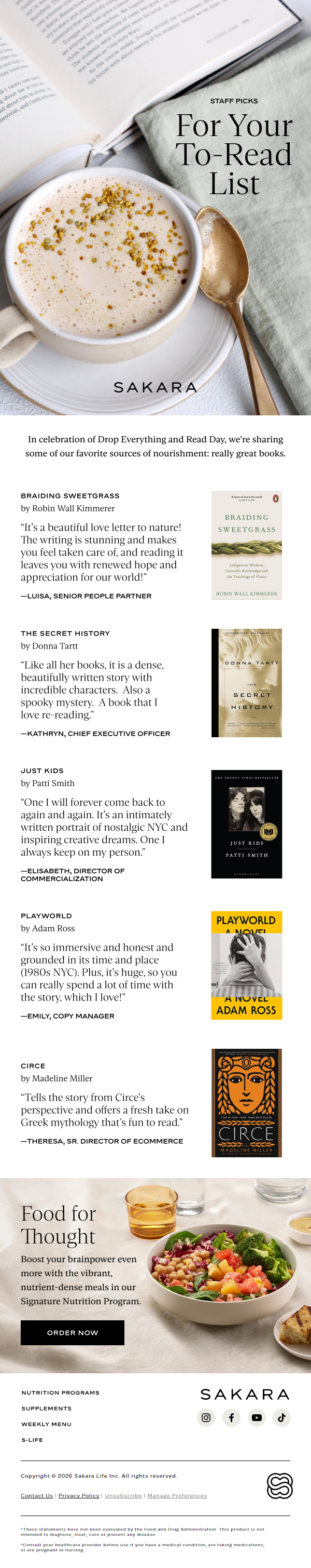 Newsletter preview: Need a Good Book?