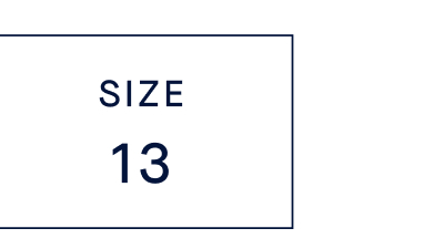 SIZE 13