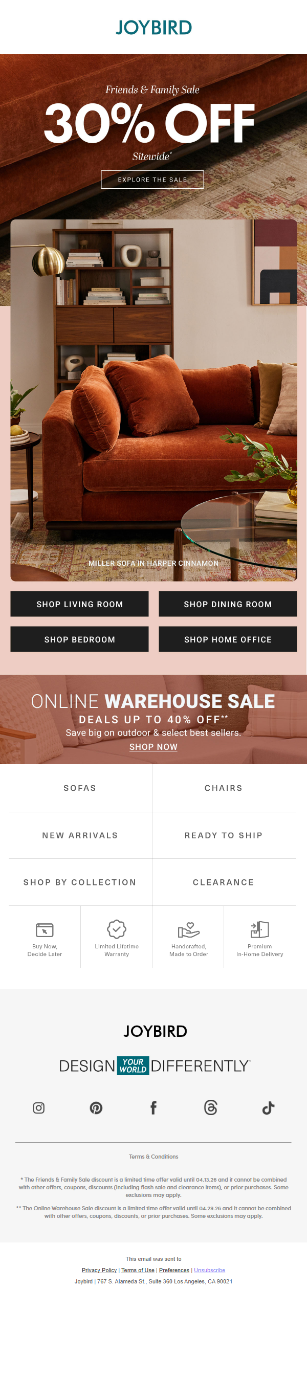 Newsletter preview: 👋 Say goodbye to 30% off sitewide