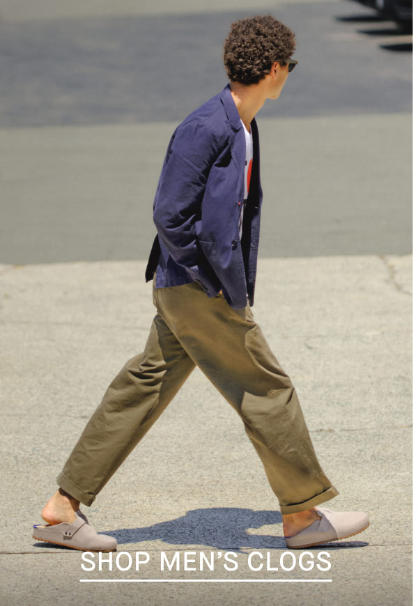 SHOP MEN'S CLOGS