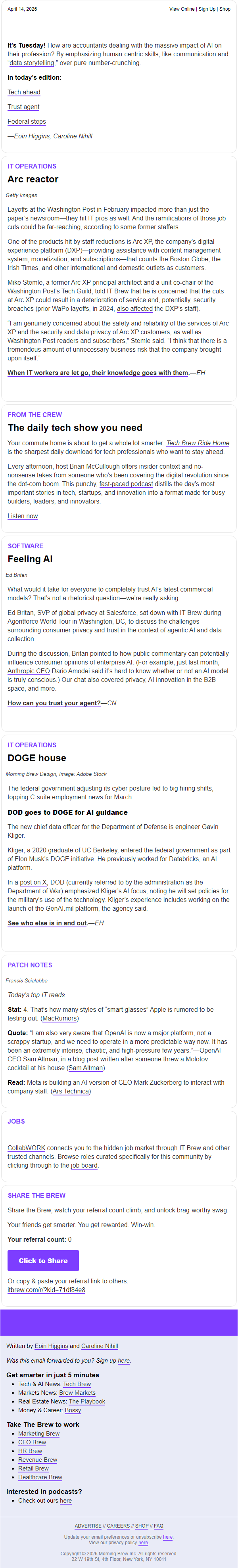 Newsletter preview: ☕️ How layoffs may impact WaPo’s digital media platform