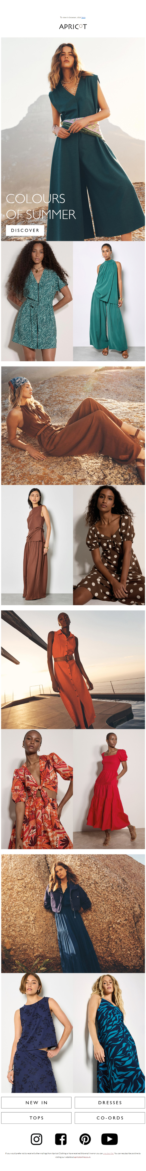 Newsletter preview: Head To Toe In Colour