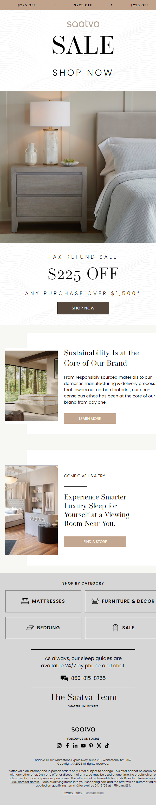 Newsletter preview: Turn Your Refund Into Rest